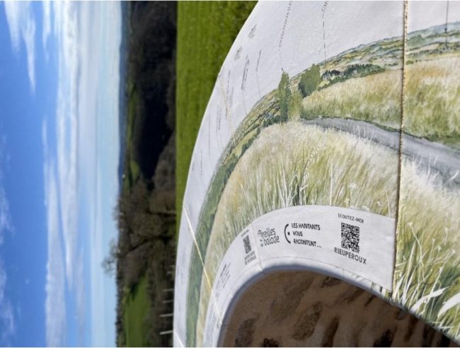 table d’orientation de Quins