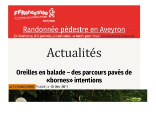Randaonnees pedestres