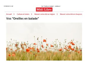 Vos Oreilles en balade- midilibre